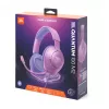 Vadu spēļu austiņas JBL Quantum 100M2 — pārklājošas, 20–20000 Hz, 1,2 m kabelis, violeta
