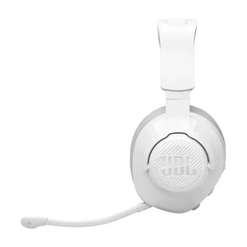 JBL Live QUANTUM 360 bezvadu galvas austiņas, spēlēm, USB Type-C, Bluetooth, balta