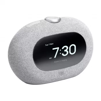 Modinātājradio JBL Horizon-3 — DAB/DAB+/FM, 5W RMS, LCD displejs, 65–20000 Hz, Rotācijas skaļums, Pelēks