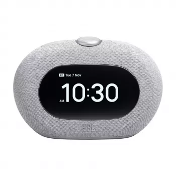 Modinātājradio JBL Horizon-3 — DAB/DAB+/FM, 5W RMS, LCD displejs, 65–20000 Hz, Rotācijas skaļums, Pelēks