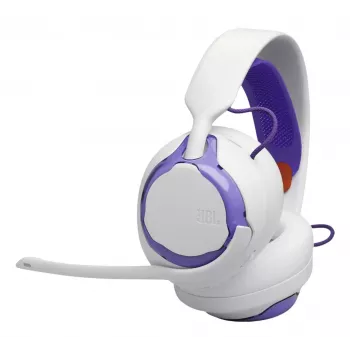 JBL Quantum 250 vadu spēļu austiņas, violeti-balts