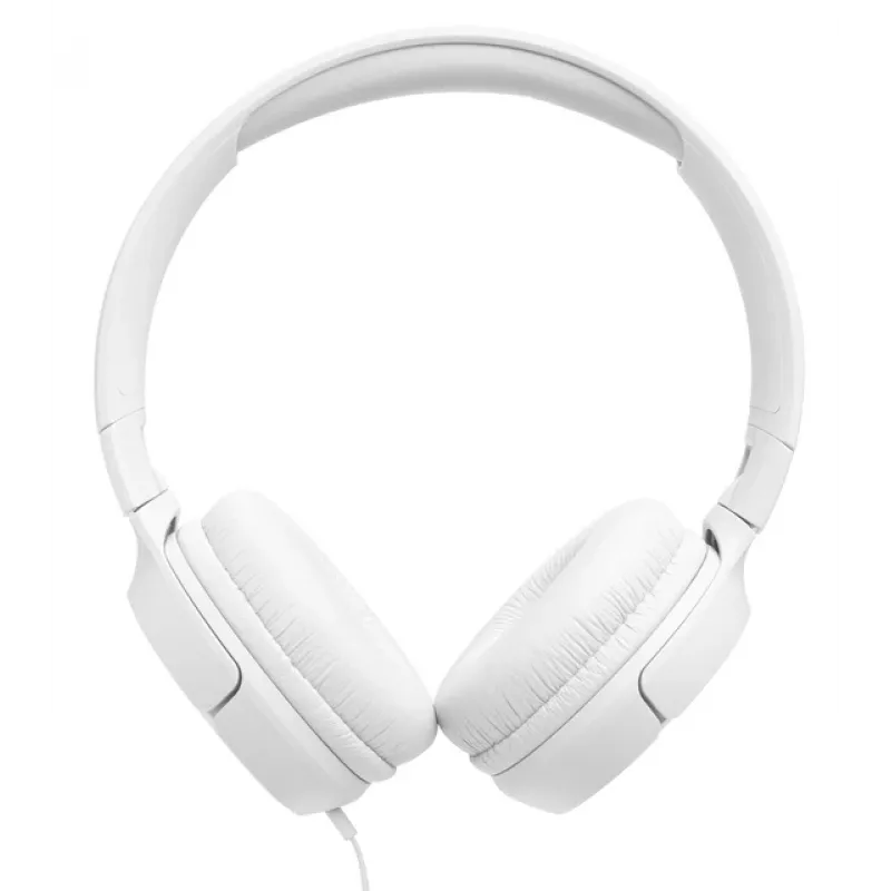 JBL Tune 520C USB-C austiņas, vadu, lentes tipa, zvaniem/mūzikai, USB Type-C, balts