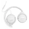 JBL Tune 520C USB-C austiņas, vadu, lentes tipa, zvaniem/mūzikai, USB Type-C, balts