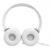 JBL Tune 520C USB-C austiņas, vadu, lentes tipa, zvaniem/mūzikai, USB Type-C, balts