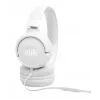JBL Tune 520C USB-C austiņas, vadu, lentes tipa, zvaniem/mūzikai, USB Type-C, balts