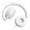 JBL Tune 520C USB-C austiņas, vadu, lentes tipa, zvaniem/mūzikai, USB Type-C, balts