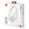JBL Tune 520C USB-C austiņas, vadu, lentes tipa, zvaniem/mūzikai, USB Type-C, balts