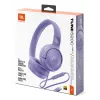 JBL Tune 520C USB-C austiņas, vadu, uz auss, Hi-Res audio, 32mm draiveri, ceriņu krāsa