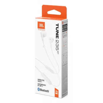JBL Tune 235BT Bezvadu Iekšauss Austiņas Balss/Mūzika Bluetooth Balta