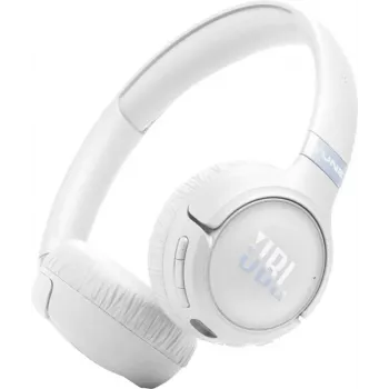 JBL Tune 680NC Bezvadu austiņas ar aktīvo trokšņu slāpēšanu, balta