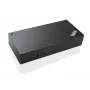 Lenovo 40A90090IT dokstacija klēpjdatoram, vadu, USB 3.2 Gen 1 (3.1 Gen 1) Type-C, melna