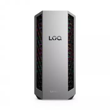 Lenovo LOQ Tower 26ADR10 AMD Ryzen™ 7 8745HX 16 GB DDR5-SDRAM 1 TB SSD NVIDIA GeForce RTX 5070 Windows 11 Home PC Melns