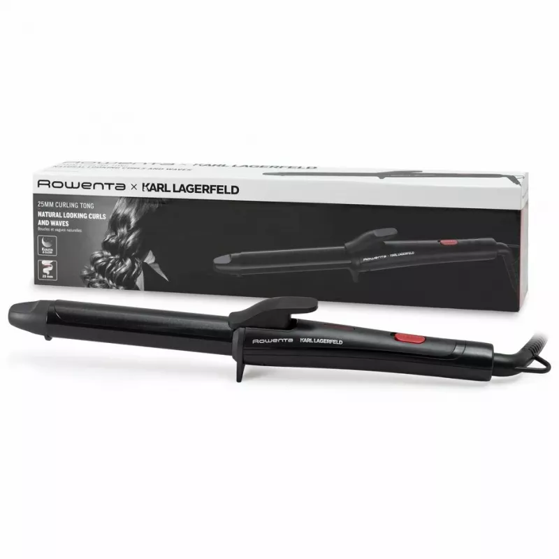 Rowenta X KARL LAGERFELD CF321L lokšķēres Warm Black, Red 47 W 1.8 m