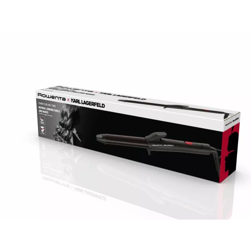 Rowenta X KARL LAGERFELD CF321L lokšķēres Warm Black, Red 47 W 1.8 m
