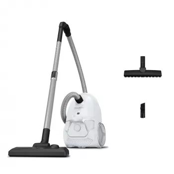 Putekļsūcējs ROWENTA Compact Power RO3957EA — 900 W, sausā tīrīšana, 3 L kombains, higiēnas filtrs, balts