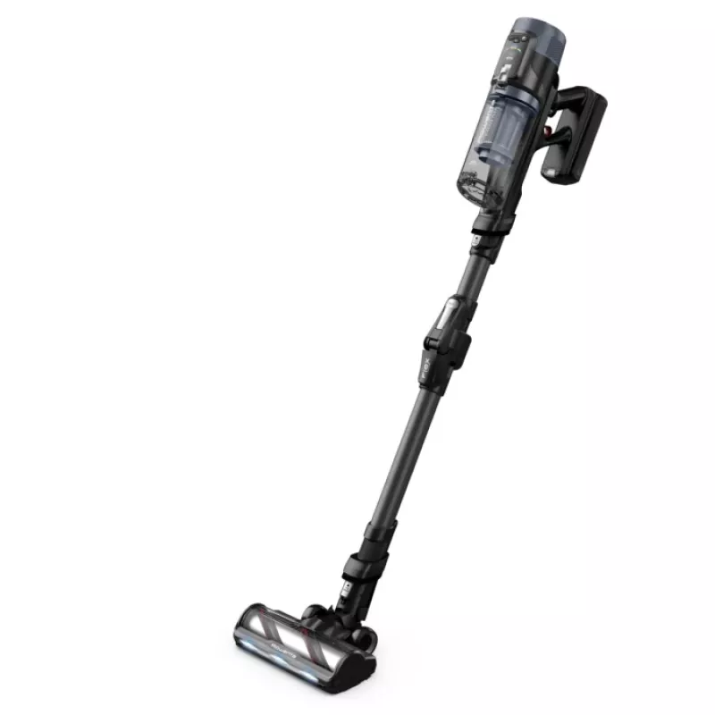 Rowenta X-Force Flex 14.80 RH9B36WV putekļsūcējs 2-in-1 bezvadu kātslota 670 W Melns, Zils