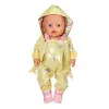 BABY born lietus komplekts 43cm, leļļu lietus tērps, 3 gadi
