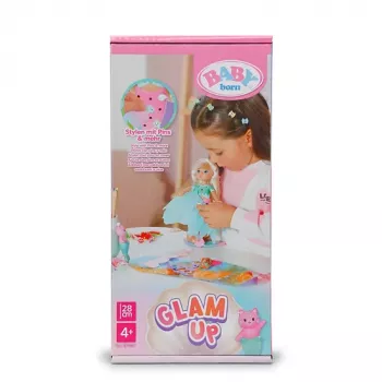BABY born @ Glam Up Sparkle lelle, daudzkrāsaina, 43 cm