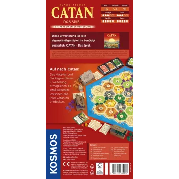 Kosmos CATAN kāršu spēle – stratēģija, 90 min, 10+ gadi