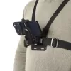 Krūšu siksna kamerai HAMA 00004567 (saderīga ar GoPro), melna, regulējams krūšu stiprinājums
