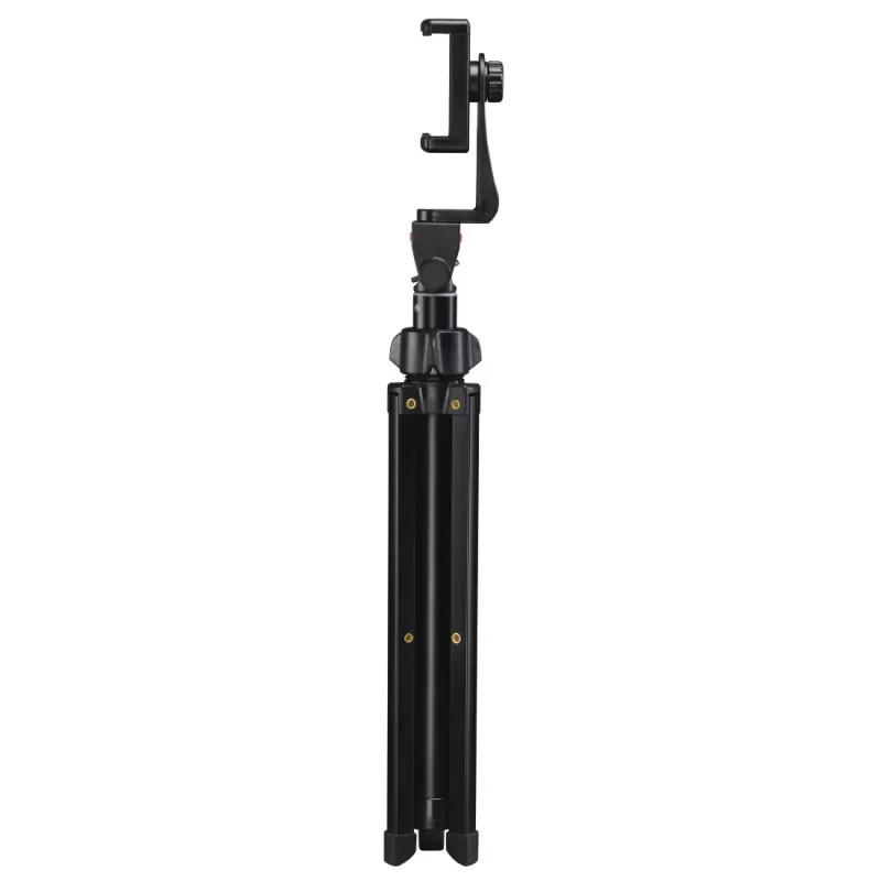 Statīvs Hama Rotary Smartphone II viedtālrunim un digitālajai kamerai, 3 kājas, maks. slodze 1 kg, augstums 41.5–150 cm, melns