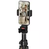 Statīvs Hama Rotary Smartphone II viedtālrunim un digitālajai kamerai, 3 kājas, maks. slodze 1 kg, augstums 41.5–150 cm, melns