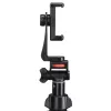 Statīvs Hama Rotary Smartphone II viedtālrunim un digitālajai kamerai, 3 kājas, maks. slodze 1 kg, augstums 41.5–150 cm, melns