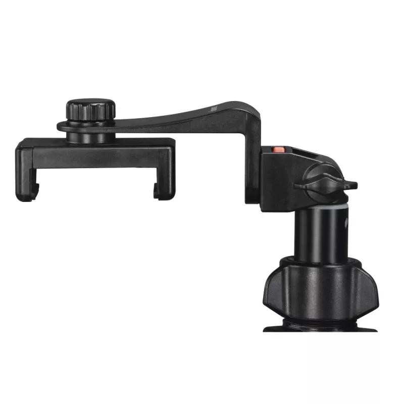 Statīvs Hama Rotary Smartphone II viedtālrunim un digitālajai kamerai, 3 kājas, maks. slodze 1 kg, augstums 41.5–150 cm, melns
