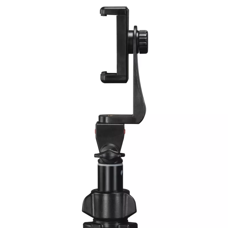 Statīvs Hama Rotary Smartphone II viedtālrunim un digitālajai kamerai, 3 kājas, maks. slodze 1 kg, augstums 41.5–150 cm, melns
