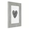 Foto rāmis HAMA Lio viens MDF pelēks 13×18 cm, FSC sertificēts