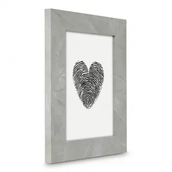 Foto rāmis HAMA Lio viens MDF pelēks 13×18 cm, FSC sertificēts