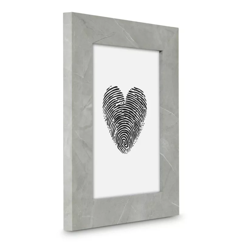 Foto rāmis HAMA Lio viens MDF pelēks 13×18 cm, FSC sertificēts