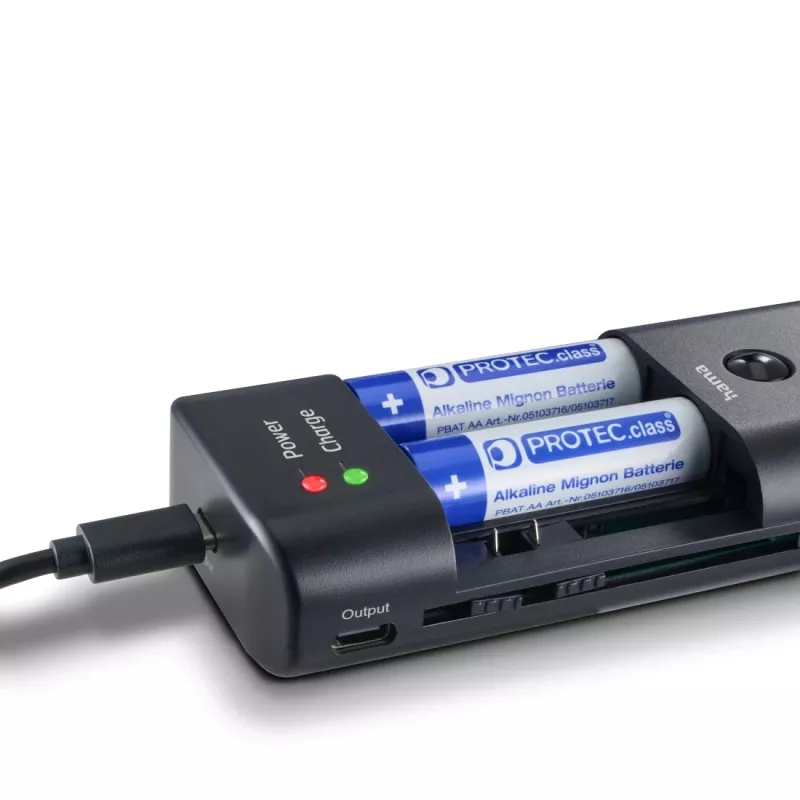 Lādētājs akumulatoriem HAMA 00081390 universāls USB-C