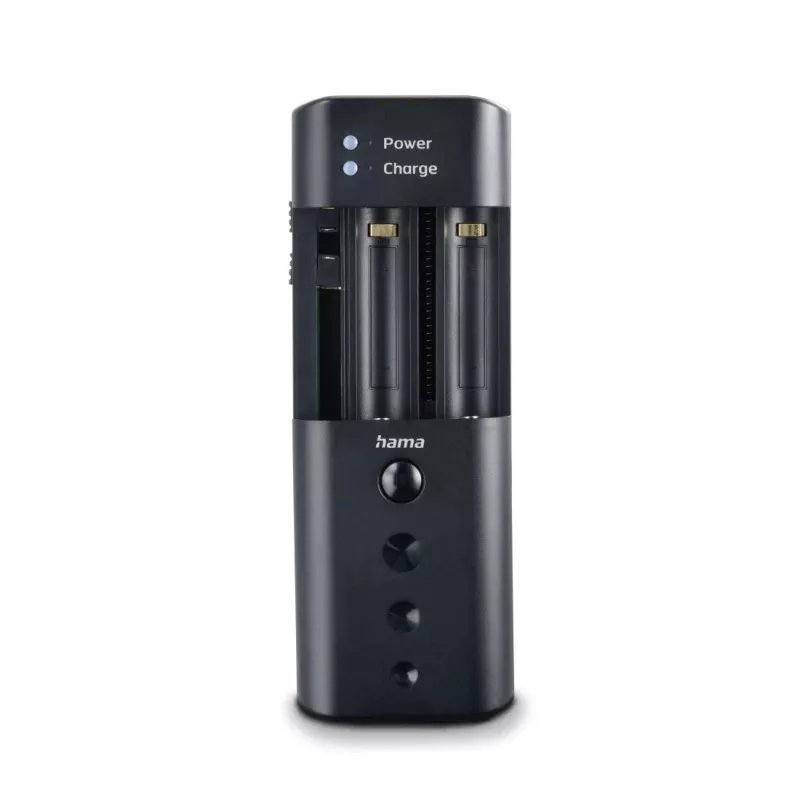 Lādētājs akumulatoriem HAMA 00081390 universāls USB-C