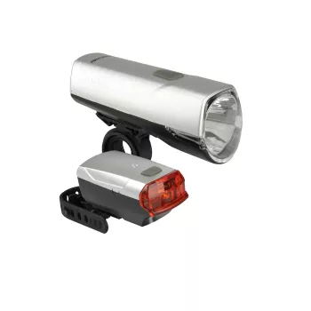 Apgaismojuma komplekts aizmugurējais + priekšējais Fisher-Price 85330 LED Melns Sarkans Sudrabs