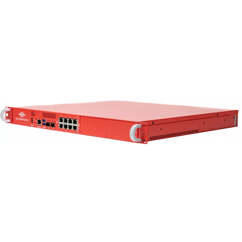 Securepoint RC1000RR G6 aparatūras ugunsmūris 1U 59 Gbit/s