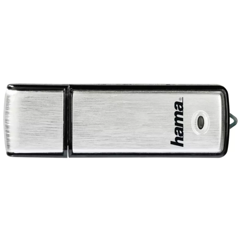 Hama Fancy USB zibatmiņa 32 GB 2.0 Melna, Sudraba