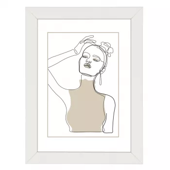 Viena foto rāmis Hama Copenhagen Balts Stikls MDF 220mm