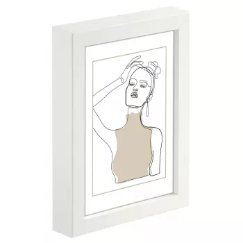 Viena foto rāmis Hama Copenhagen Balts Stikls MDF 220mm