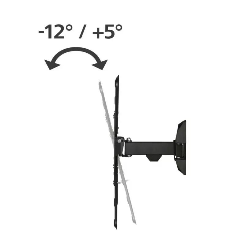 Hama 00220823 TV stiprinājums/pamatne 165,1 cm (65 collas) Melns