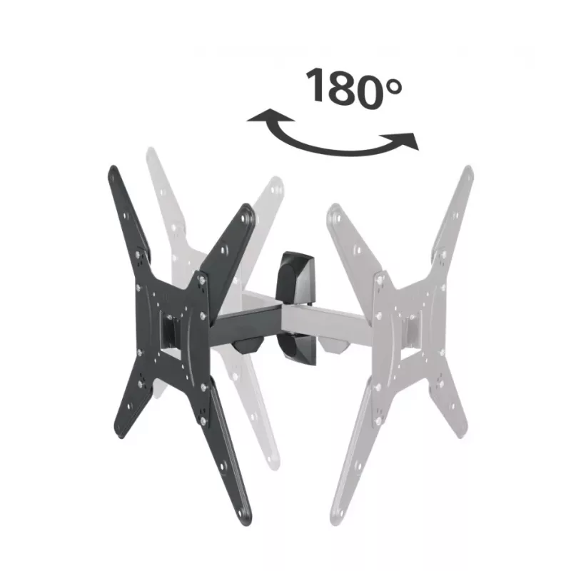 Hama 00220823 TV stiprinājums/pamatne 165,1 cm (65 collas) Melns