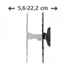 Hama 00220823 TV stiprinājums/pamatne 165,1 cm (65 collas) Melns