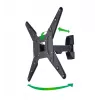 Hama 00220823 TV stiprinājums/pamatne 165,1 cm (65 collas) Melns
