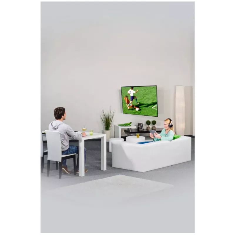 Hama 00220823 TV stiprinājums/pamatne 165,1 cm (65 collas) Melns
