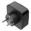Hama 00223460 Ceļojumu adapteris ar USB-C un USB-A, 20W PD, melns