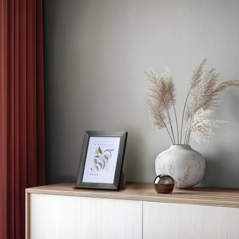 Foto rāmis Hama Flora viens, pelēks