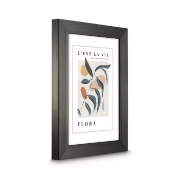Hama Flora vienas bildes rāmis Pelēks