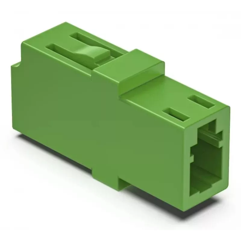 Hama 00200801 optiskās šķiedras adapteris LC/APC, zaļš, 1 gab.