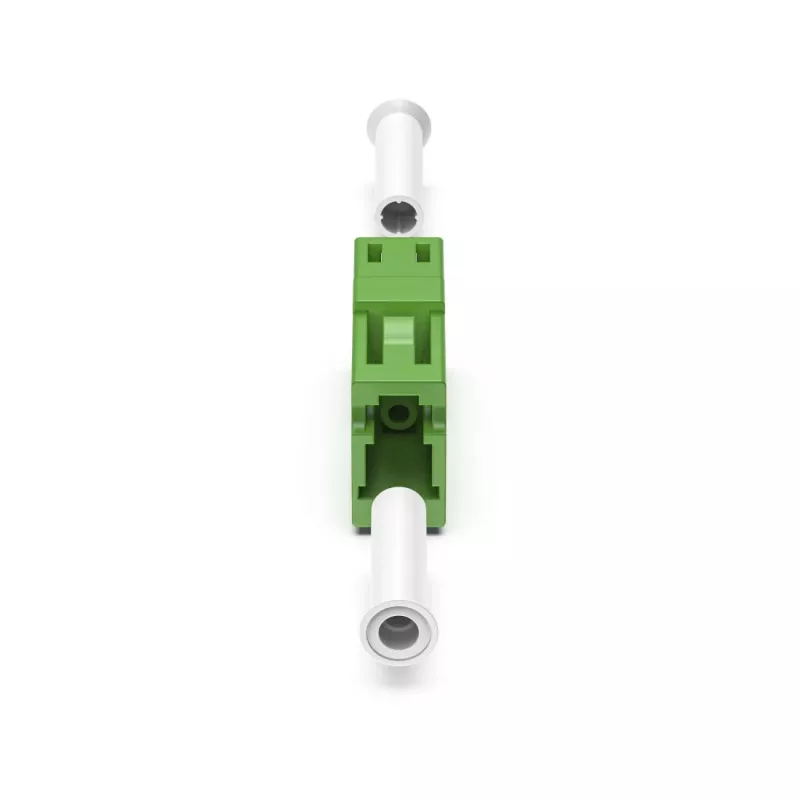 Hama 00200801 optiskās šķiedras adapteris LC/APC, zaļš, 1 gab.