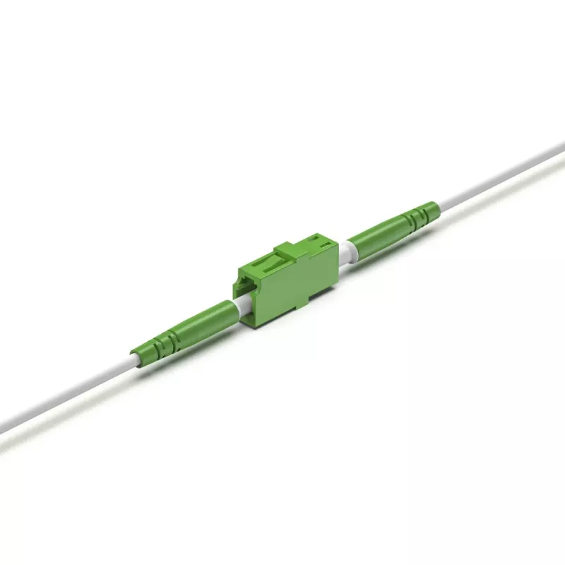 Hama 00200801 optiskās šķiedras adapteris LC/APC, zaļš, 1 gab.